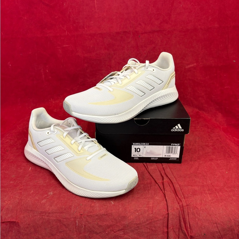 Adidas Women's RUNFALCON 2.0 Running shoes White Sz 10